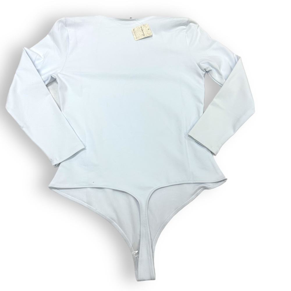 Intimately Free White Truth or Square Bodysuit Size Large - Picture 3 of 11